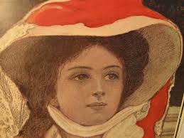 Vintage Alice Barber Stephens Art Print, Ladies' Home Journal Cover,  1899-1902