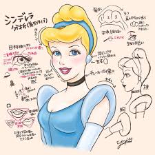 間違えて消しちゃったので再投稿 いいねくれた方ごめんなさい 今回はシンデレラを分析してみました シンデレラは1番描くのが苦手なプリンセスなのでとても苦戦しました まだまだマスター出来そうにありません w でもこうやって勉強す ディズニー