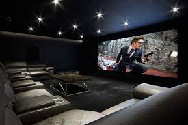 The use of textiles in the home theater design is diverse; Dream Home Cinema A Comprehensive Design Guide Customcontrols