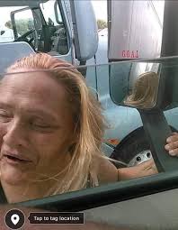 I'm an English Truck driver in France 🇫🇷, and this is a photo from next  to a Toll near Paris tonight (not my photo). Is that what you Americans  call 'Lot Lizards?'