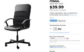 Ikea Fingal Chair 39 99 Chair Fingal Sitting Posture