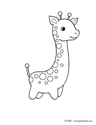 A toi de la colorier de la couleur que tu veux. Coloriage Girafe Les Beaux Dessins De Animaux A Imprimer Et Colorier Page 4