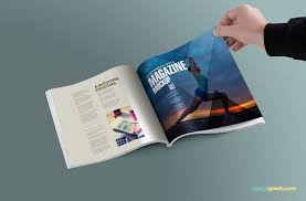 17 Open Magazine Mockups Zippypixels Magazine Mockup Magazine Mockup Psd Design Mockup Free