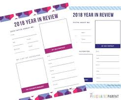2017 year in review coloring page available here. 2018 Year In Review Printable