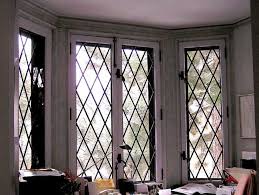 This Leaded Lattice Bay Window Will Give Your Home An Authentic Cottage Feel Home Window Grill Design Burglar Bars Window Grill Design