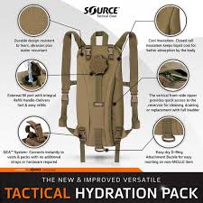 This could be the cause of mildew or other bacteria growing in the bladder and tube. Tactical Hydration Pack 3l 100 Oz 2l 70 Oz Source Tactical Gear