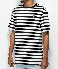 Black And White Striped T Shirt Outfit Pin On Gothic Ideas
