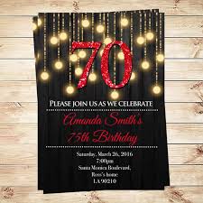 Gold Surprise 60th Birthday Party Ideas For Mom Light Gold And Red Birthday Party Invitations Elegant 70th Birthday Party Gold 60th Birthday Invitations 70th Birthday Invitations Red Birthday Party