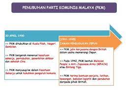 The party led resistance efforts against the japanese occupation of malaya during world war ii, and later. Latar Belakang Pengaruh Komunis Di Negara Kita Youtube