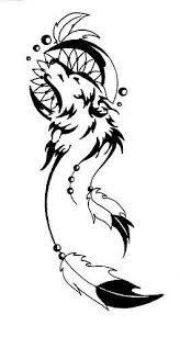 Wolf Dreamcatcher Tattoo By Decaymyfriend On Deviantart Wolf Dreamcatcher Tattoo Tribal Tattoo Designs Wolf Tattoos