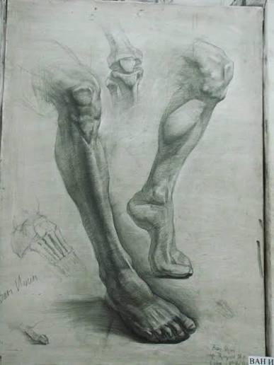 Many artists struggle with drawing feet… but it doesn't have to be  difficult! ✏️ In this quick tutorial, I show a simple way to understand the  structure and make your drawings look
