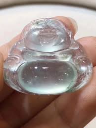 bright jadeites palace jewelry昕玉軒老翠祥 梵宸銘鈺 昕玉軒老翠祥梵宸銘鈺天然翡翠a货玻璃种冰飘花 玉佛佛公笑佛玉佛彌勒佛菩萨玉佩吊坠花件种老