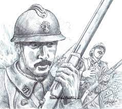 14 18 lettres de poilus le soldat calame jai fait une croix. Introduction 14 18 Le 87eme Ri La Grande Guerre