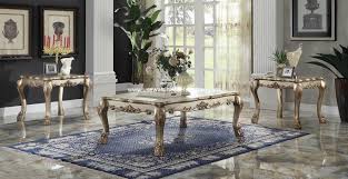 Barbieri 3 piece coffee table set. Dresden Gold Patina 3 Piece Coffee Table Set Usa Warehouse Furniture