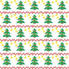 Christmas Patterns In Pixel Art Style Christmas Pattern Background Png And Vector With Transparent Background For Free Download