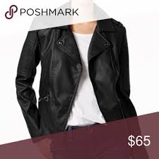 Celebrity Pink Black Vegan Leather Moto Jacket Leather Moto Jacket Vegan Leather Moto Jacket Celebrity Pink