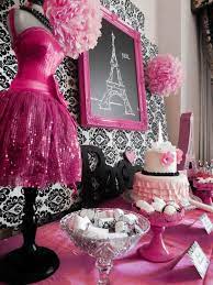 Enhancing the bedroom with a parisian themed décor is a perfect fit if you want your room to have a certain je ne sais quoi. Paris Party Birthday Party Ideas Photo 5 Of 18 Paris Theme Party Paris Themed Birthday Party Paris Party