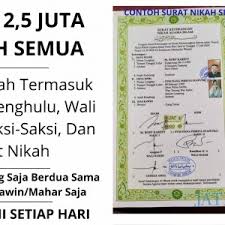 Pernikahan yang secara resmi dinyatakan di indonesia harus diakui secara hukum oleh agama dan negara. Jasa Nikah Siri Di Tulungagung Ditawarkan Vulgar Melalui Media Sosial Begini Faktanya Jatim Times