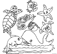 You will need a pdf reader to view these files. Animals Of The Sea Coloring Pages Printable