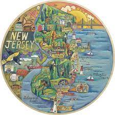 The Glorious Garden State Lazy Susan In 2021 Art Artwork Book Art
