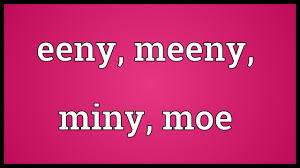 The second line in the american rhyme, catch a tiger by the toe, has a clearer and more dismal ancestry that traces right back to the united states. Eeny Meeny Miny Moe Meaning Youtube