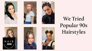 90s hairstyles were revolutionary regarding fashion because it was the time when hip hop culture men are still enthusiasts of short hairstyles which took root in the 90s. We Tried Popular 90s Hairstyles Hair Com By L Oreal Youtube