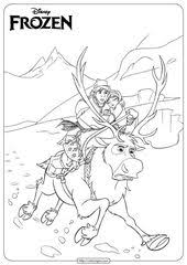 Anna and kristoff escape is nice image. Frozen Anna Kristoff Coloring Pages Elsa Coloring Pages Frozen Coloring Pages Frozen Coloring