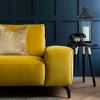 This sofa stands as a streamlined statement piece that can change the whole flow of your interior decor, creating an open, clean space. 1