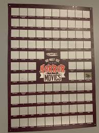 Our list is comprised of imbd's top 100 movies of all time! My Bf Got Us This Scratch Off Poster Of 100 Must See Horror Movies Scarymovies