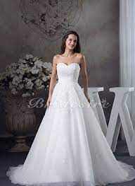 Neu brautkleid hochzeitskleid glitzer schleppe blumen. Bridesire A Linie Kaufen Klassisch Und Stilvoll Bridesire