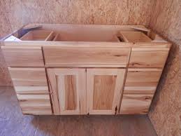 Amish Made 48 Hickory Vanity Custom Rustic American Made Rustic Bathroom Vanities 48 Inch Bathroom Vanity Floating Bathroom Vanities