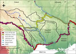 Until then the identical border was between poland and lithuanian ssr of the soviet union. The General Region Of 1539 1542 Border Dispute Between Poland Lithuania Download Scientific Diagram