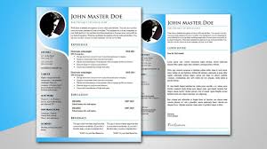 2 Pages Version Samples Templates Get A Free Cv