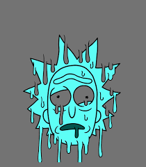 This song became a minor hit for ybn which debuted at #78 and peaked at #46 on the Rick And Morty Goopy Dripping Blue Rick Digital Art By Thanh Nguyen