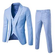 Indispensabile per le occasioni importanti e per. Pantaloni Per Festa Cerimonia Matrimonio Affari Gilet Yanlian Abito Uomo 3 Pezzi Per Matrimonio Affari Festa Slim Fit Elegante Cappotto Giacca Blazer Abbigliamento Giacche Da Abito