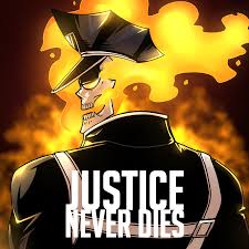 The unholy officer's flame of justice burns! Inferno Cop By Immrskull On Newgrounds