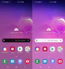 (requires android™ 4.1, nougat, and above.) • start each day fresh. One Ui 2 0 Feature Focus Dark Night Mode Darkens Wallpaper As Well Sammobile