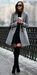 Casual Winter Outfits Ideas For Work 2018 27 Casual Winter Outfits Grey Coat Outfit Outfits Invierno