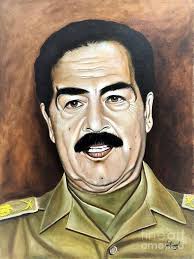 young saddam Hussein Art Print by Fadel Ayoub