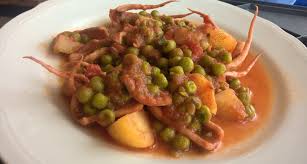 250 g di piselli fini. Totani Piselli E Patate In Umido La Vecchia Saggia