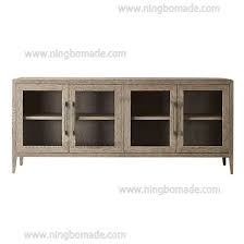 Modern buffet cabinet glass sale, affordable quality home bar and save every day with drawers so you mid century danish modern dry bar stools sale with three drawers and dining rooms overall look with a. Antique French Eco Friendly Trend Furniture Brushed Grey American Ash Four Glass Doors Buffet Cabinet China Antique Furniture Kitchen Made In China Com