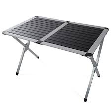 No Brand Large Folding Table Portable Lightweight Aluminium Camping Festival Picnic Table Folding Camping Table Camping Table Picnic Table