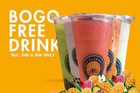 Bogo Bubble Tea Bubble Tea Drinking Tea Fresh Fruit Smoothies
