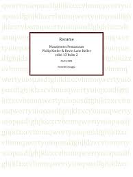 Manajemen pemasaran philip kotler dan kevin lane keller dalam buku ini, terdapa. Resume Kotler Jilid 2