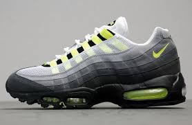 Black And Yellow Air Max 95 Nike Air Max 95 Og White Neon Yellow Black Anthracite Nike Free Shoes Nike Air Max 95 Sneakers Men