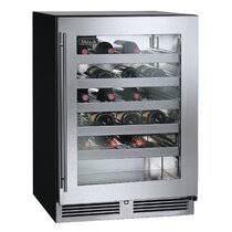 This 150 bottle capacity wine fridge by wine enthusiast is the first product to feature on the list. 4 Bottle Wine Cooler Wayfair