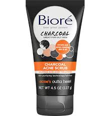 Charcoal Acne Face Scrub Biore Skincare