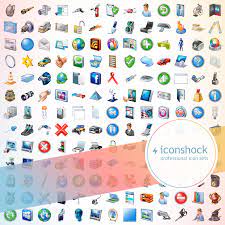 A Vector Windows Icons Pack In A Rich And Detailed 3d Style With A Broad Palette And Glossy Look These Vector Illustrations H Icon Estimate Template Icon Set