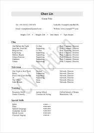 Some actors even print their resumes at the backside of their. 5 Acting Resume Examples Resume Writing Guide Cv Nation