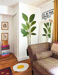 Angelica Hicks S Nyc Apartment Is As Cheeky And Chic As Her Art Apartment Wall Decor Indian Living Rooms Wall Painting Living Room